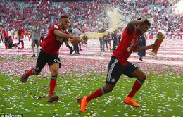 Ảnh: Bayern Munich ăn mừng chức vô địch Bundesliga 2017/18