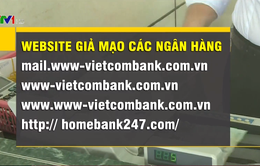 Thêm nhiều website giả mạo các ngân hàng