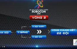 Robocon Việt Nam 2018: Xem lại những trận đấu bảng 1 và 2 vòng loại II phía Bắc