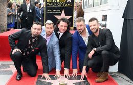 N'SYNC đoàn tụ trên Đại lộ danh vọng Hollywood