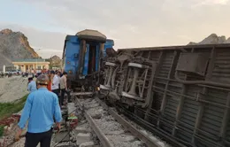 [VIDEO] Toàn cảnh hiện trường vụ tai nạn tàu hỏa ở Thanh Hóa