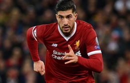 Emre Can có mặt trong danh sách tham dự trận chung kết Champions League 2018 cùng Liverpool