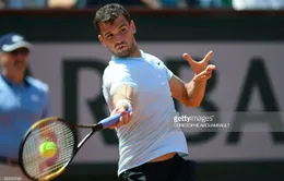 Pháp mở rộng 2018: Dimitrov, Zverev khởi đầu thuận lợi