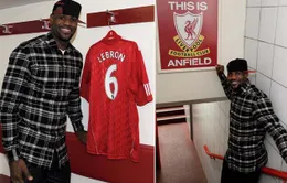 Lebron James hưởng lợi từ thành công của Liverpool