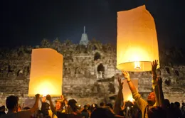 Lễ Phật đản tại Thánh địa Borobudur, Indonesia