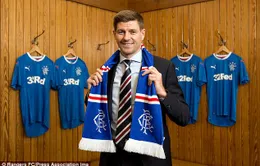 CHÍNH THỨC: Steve Gerrard trở thành HLV CLB Rangers