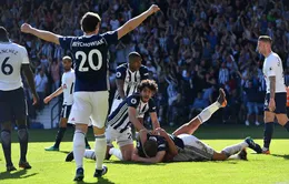 VIDEO tổng hợp diễn biến West Brom 1-0 Tottenham