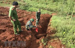 Đắk Nông hủy nổ an toàn 3 quả bom trọng lượng lớn