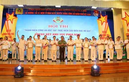 Hội thi Thanh niên Công an học tập, thực hiện 6 điều Bác Hồ dạy chung kết phía Nam