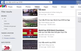 VTV chặn hàng trăm website và tài khoản mạng xã hội vi phạm bản quyền FIFA World Cup™ 2018