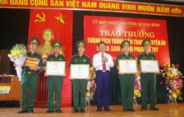 Quảng Bình: Trao thưởng cho các tập thể, cá nhân triệt phá hai chuyên án ma túy lớn