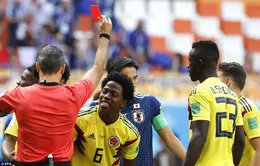 Chấm điểm ĐT Colombia 1-2 ĐT Nhật Bản: Tệ nhất Carlos Sanchez!