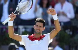 Vượt qua Chardy, Djokovic hẹn Cilic tại chung kết Queen's Club