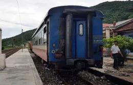 Kịp thời xử lý sự cố cháy tàu khách tại ga Hảo Sơn, Phú Yên