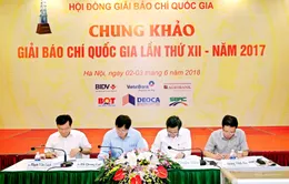 Công bố kết quả chung khảo giải Báo chí Quốc gia năm 2017