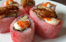 Trung Quốc: Gián được dùng làm thịt và sushi