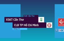 Tổng hợp diễn biến XSKT Cần Thơ 1–1 CLB TP Hồ Chí Minh (Vòng 12 Nuti Café V.League 2018)