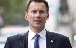 Thủ tướng Anh bổ nhiệm ông Jeremy Hunt làm Ngoại trưởng