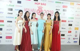 Dàn Hoa hậu, Á hậu hội ngộ khoe sắc ở buổi họp báo Hoa hậu Việt Nam 2018