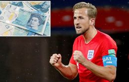 Hình đội trưởng Anh Harry Kane sẽ được in trên tờ tiền 5 Bảng Anh