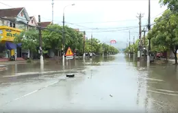 Mưa lớn gây ngập lụt cục bộ tại TP Hà Tĩnh