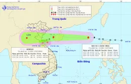 Đêm nay (17/7), trên Biển Đông tiếp tục có mưa dông mạnh, có khả năng xảy ra lốc xoáy