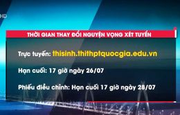 Lưu ý khi điều chỉnh nguyện vọng xét tuyển ĐH, CĐ năm 2018