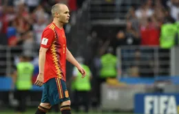 Andres Iniesta chia tay ĐT Tây Ban Nha