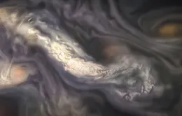 NASA công bố ảnh chụp những đám mây bất thường trên sao Mộc