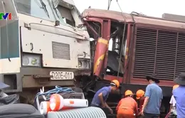 Hai tàu tông nhau tại ga Núi Thành, thiệt hại hơn 3 tỷ đồng