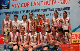 Nhìn lại VTV Cup 2007: Chức vô địch đầu tiên cho ĐT nữ Việt Nam