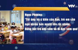 Trẻ em Việt thiệt thòi khi phải đến trường sớm