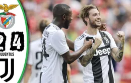 VIDEO: Tổng hợp diễn biến trận đấu Benfica 1-1 (Pen 2-4) Juventus