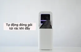 Xiaomi ra mắt thùng rác thông minh đóng gói túi rác khi đầy