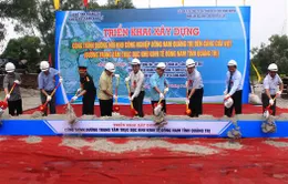 Quảng Trị triển khai xây dựng đường trung tâm khu kinh tế Đông Nam