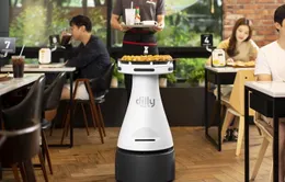 Robot phục vụ tại nhà hàng Pizza Hut