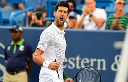 Cincinnati mở rộng 2018: Djokovic vất vả giành quyền vào chung kết