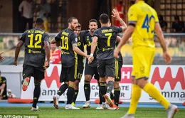 Ronaldo chưa thể ghi bàn, Juventus ngược dòng nghẹt thở