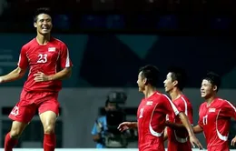 Xác định 4 cặp đấu tứ kết bóng đá nam ASIAD 2018