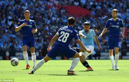 Chelsea 0-2 Manchester City: Aguero lập cú đúp giành Siêu cúp Anh