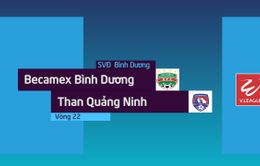 VIDEO: Tổng hợp diễn biến Becamex Bình Dương 1-1 Than Quảng Ninh (Vòng 22 Nuti Café V.League 2018)