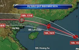 Bão Mangkhut không còn ở cấp siêu bão nhưng vẫn gây gió mạnh, mưa lớn