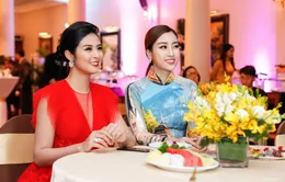 Đỗ Mỹ Linh, Ngọc Hân đọ sắc cùng top 3 Hoa hậu Áo 2018