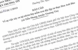 Làm rõ vụ bé trai bị tổn thương vùng kín tại cơ sở mầm non tư thục ở Thường Tín