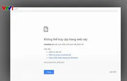 Hàng loạt website lớn ở Việt Nam gặp sự cố lỗi truy cập
