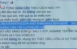 Cảnh báo thực phẩm giảm cân bán tràn lan trên mạng