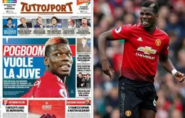 Chuyển nhượng bóng đá quốc tế ngày 25/9: Pogba muốn rời Man Utd để trở lại Juventus, sát cánh cùng Ronaldo