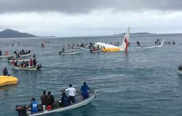 Máy bay của Papua New Guinea rơi xuống biển Micronesia