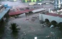 Sóng thần gây thương vong lớn tại Indonesia