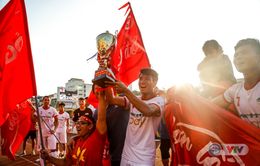 ẢNH: Bùi Tiến Dũng toả sáng, CLB Viettel giành chức vô địch giải Hạng Nhất Quốc Gia 2018